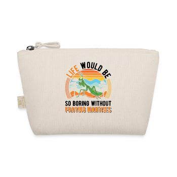 Praying Mantis Gift Mantis Mantis Mantis Fangschrecke - Organic Pouch - nature - Front