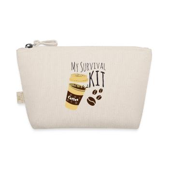 Coffee My Survival Kit Disant Citation - Trousse biologique - nature - Devant
