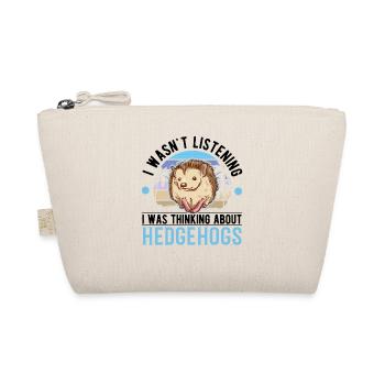 Hedgehog Liehbaber spiny organ - Organic Pouch - nature - Front
