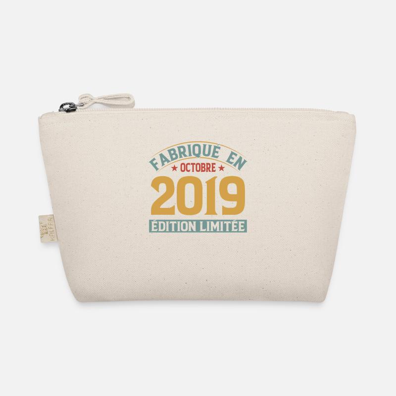 Made in October 2019 limited edition Organic Pouch