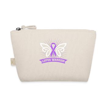 Lupus Warrior Ribbon - Bio-Täschchen - Natur - Vorne
