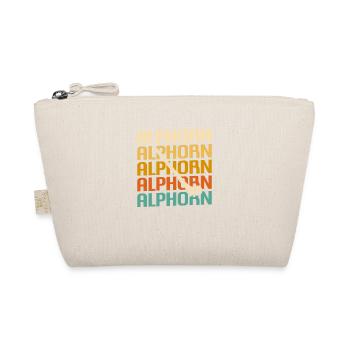 Retro Vintage Classic pour un joueur de cor des Alpes fait - Trousse biologique - nature - Devant