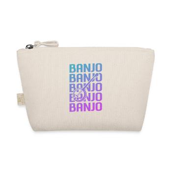 Retro Vintage Classic Banjo Instrument Banjoist - Trousse biologique - nature - Devant