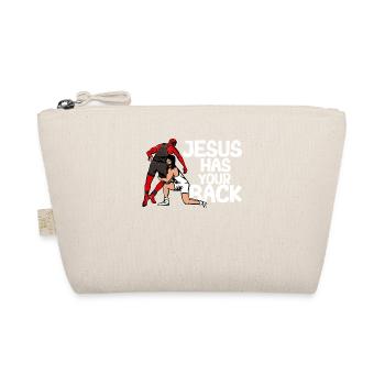 Christian Wrestlers Religious Wrestling Jesus - Organic Pouch - nature - Front