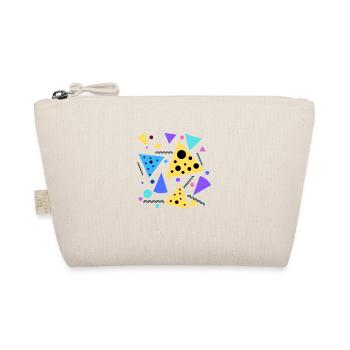 Rad 1980s Vintage Eighties Costume Party Retro 80' - Organic Pouch - nature - Front