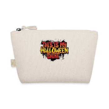 Halloween Party Outfit Kostüm Damen Herren - Bio-Täschchen - Natur - Vorne