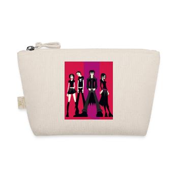 Gothic Business Casual Goth Clique Friends - Organic Pouch - nature - Front