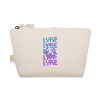 Retro Vintage Classic Lyre Player Instrument - Trousse biologique - nature - Devant