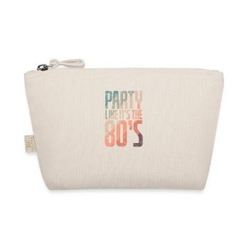 Fête comme C’est la fête des années 80 Danse Fun - Trousse biologique - nature - Devant