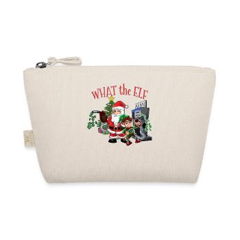 Christmas Expensive Gas - What The Elf Christmas 2 - Organic Pouch - nature - Front