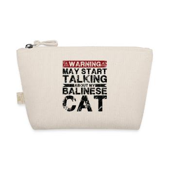 Talk about Balinese cat - Organic Pouch - nature - Front