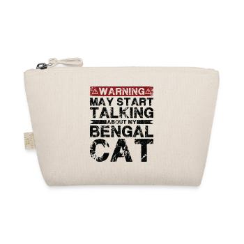 Speaking of Bengal cat - Organic Pouch - nature - Front