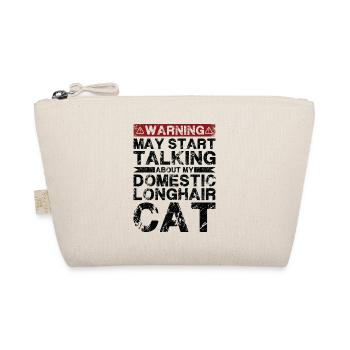 Apropos Langhaarige Hauskatze - Bio-Täschchen - Natur - Vorne
