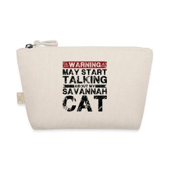 Talk about Savannah Cat - Organic Pouch - nature - Front