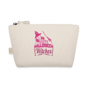 Happy Halloween Witches - Organic Pouch - nature - Front
