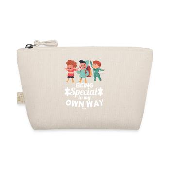 Child Autistic Friends Autism Awareness - Organic Pouch - nature - Front