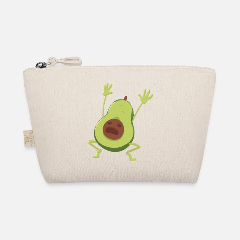 Schreiende Avocado - Bio-Täschchen - Natur