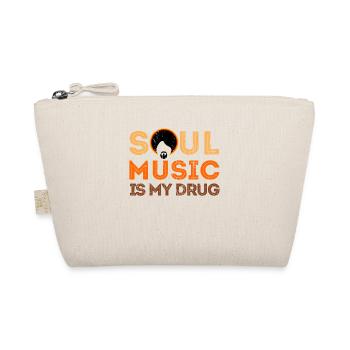 Funk Clothing | Vintage 70er Jahre Kostüm für Soul Musik - Bio-Täschchen - Natur - Vorne