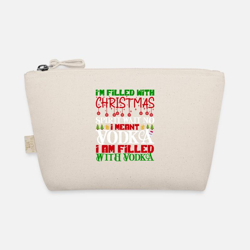 Ugly Christmas Vodka Pull de Noël moche Trousse biologique