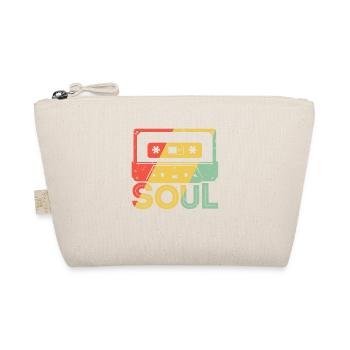 Funk Clothing | Vintage 70er Jahre Kostüm für Soul Musik - Bio-Täschchen - Natur - Vorne
