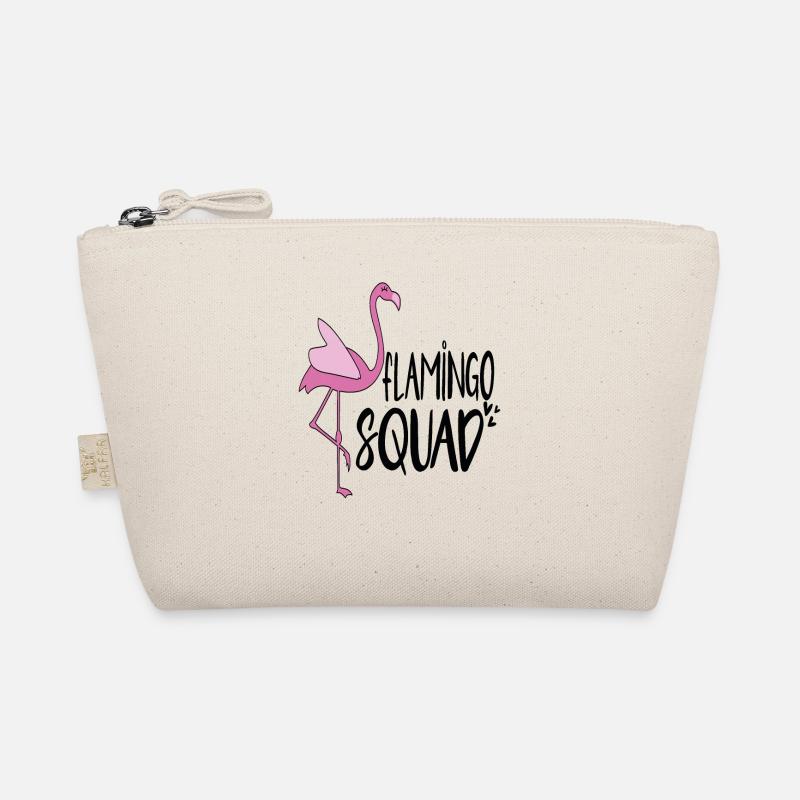 Flamingo Squad Organic Pouch
