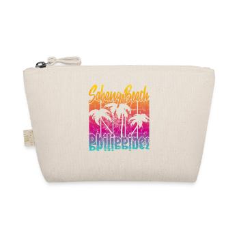 Vintage Sabang Beach Philippines - Bio-Täschchen - Natur - Vorne