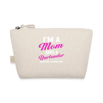 Bartender Gift Mixologist Saying Bar - Organic Pouch - nature - Front