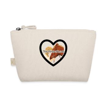 This Kind Of Love Horse Lover Equestrian Horse Rid - Bio-Täschchen - Natur - Vorne
