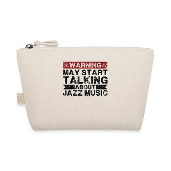 Speaking of jazz music - Organic Pouch - nature - Front