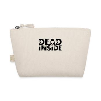 Skulls. Dead inside - Organic Pouch - nature - Front