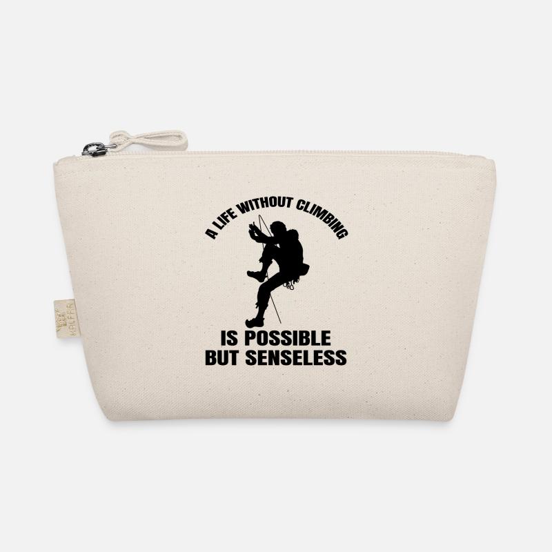 Bouldering Climbing Mountain Hiking Mountains Mountaineering Organic Pouch