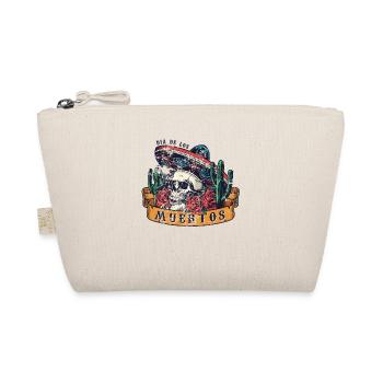 Día de los muertos - Skull Totenkopf - Bio-Täschchen - Natur - Vorne