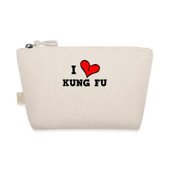 I love Kung Fu - Organic Pouch - nature - Front