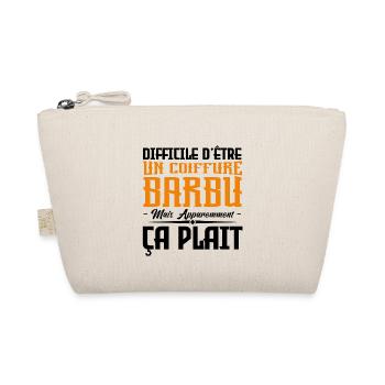 coiffure barbu, citations barbe, cadeau coiffure - Trousse biologique - nature - Devant