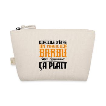 magicien barbu, citations barbe, cadeau magicien - Trousse biologique - nature - Devant