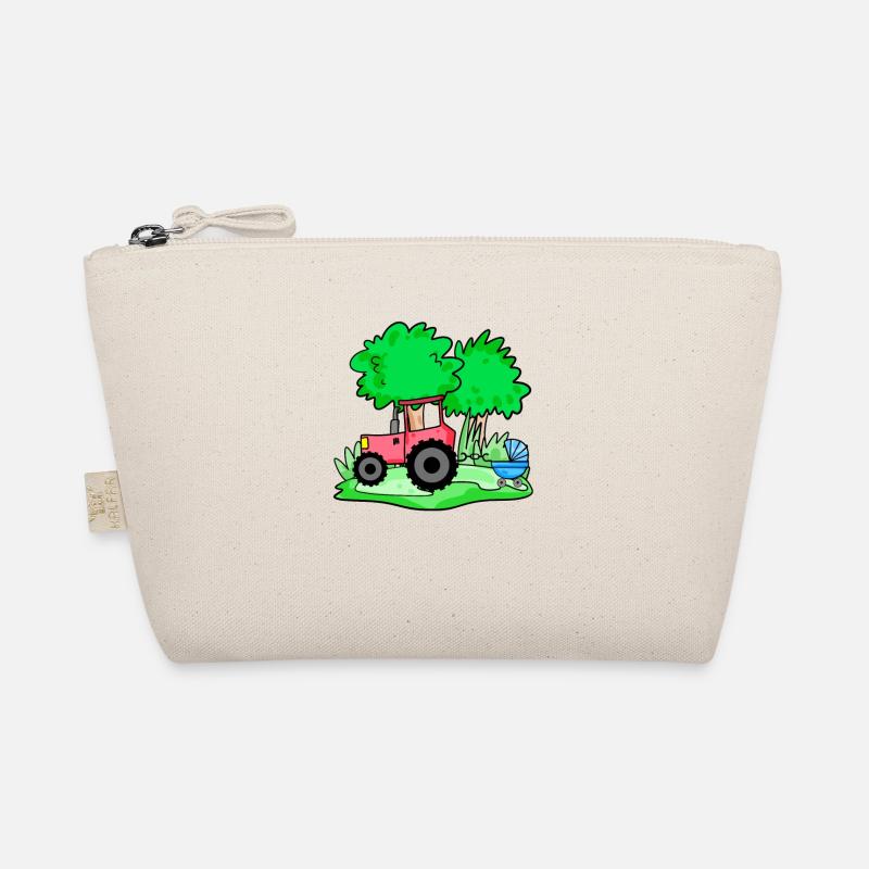 Tractor with baby cart Organic Pouch