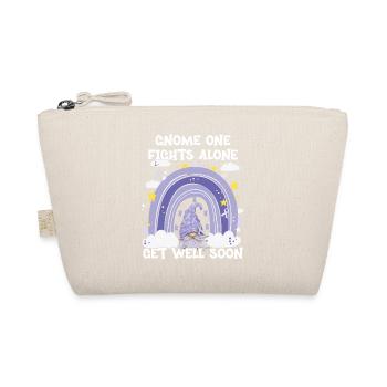 Gnome One Fights Alone Stomach Cancer - Organic Pouch - nature - Front
