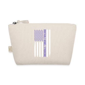 Irritable Bowel Syndrome Awareness USA American - Bio-Täschchen - Natur - Vorne