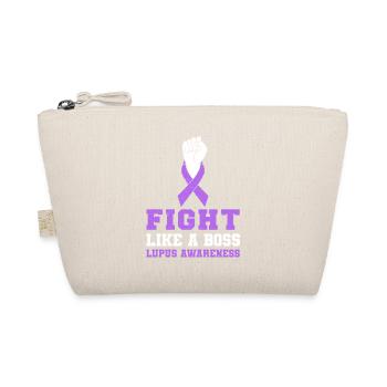 Fight Like A Boss Lupus Awareness - Bio-Täschchen - Natur - Vorne