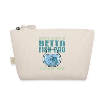 There's No Better BETTA Fish DAD Than Me Funny - Bio-Täschchen - Natur - Vorne