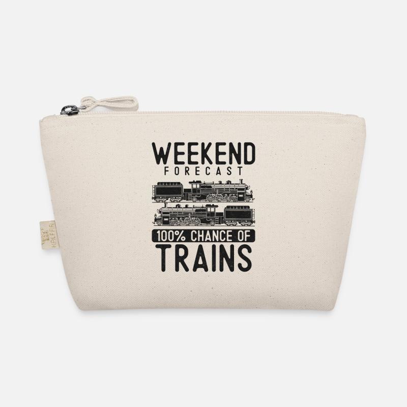 Steam Train Driver Trainspotting Organic Pouch