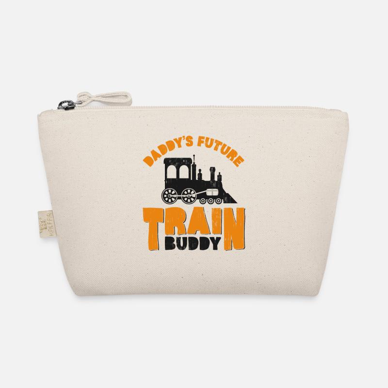 Steam Train Driver Trainspotting Organic Pouch