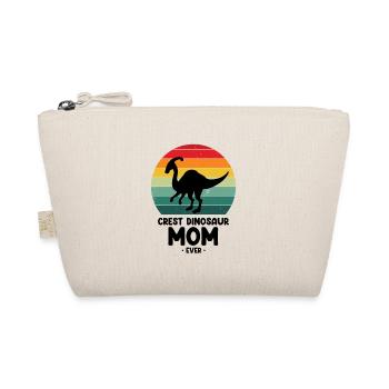 Paleontology Teacher and Parasaurolophus Motif - Organic Pouch - nature - Front