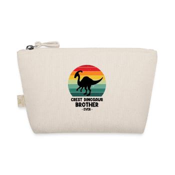 Paleontology Teacher and Parasaurolophus Motif - Organic Pouch - nature - Front