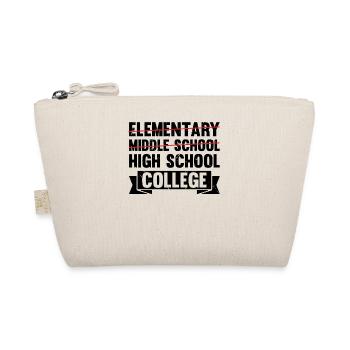 Middle School Graduation Junior High Graduation - Organic Pouch - nature - Front