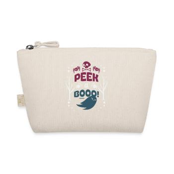unheimlich Gespenst Halloween Geschenk - Bio-Täschchen - Natur - Vorne