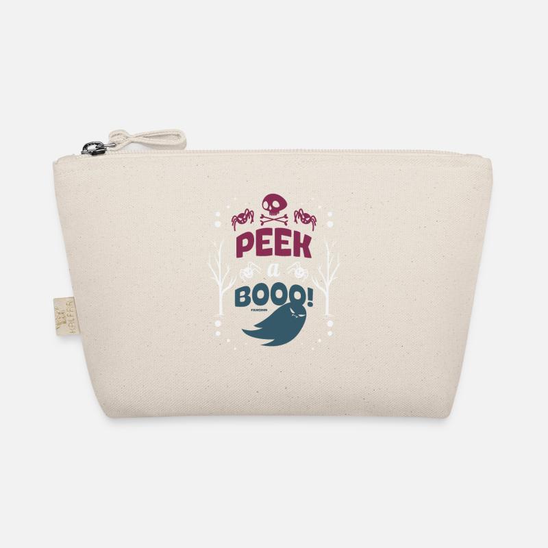 unheimlich Gespenst Halloween Geschenk Bio-Täschchen