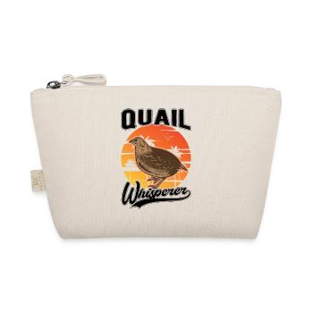 Cadeau d’éleveur de cailles Chuchoteur de caille - Trousse biologique - nature - Devant