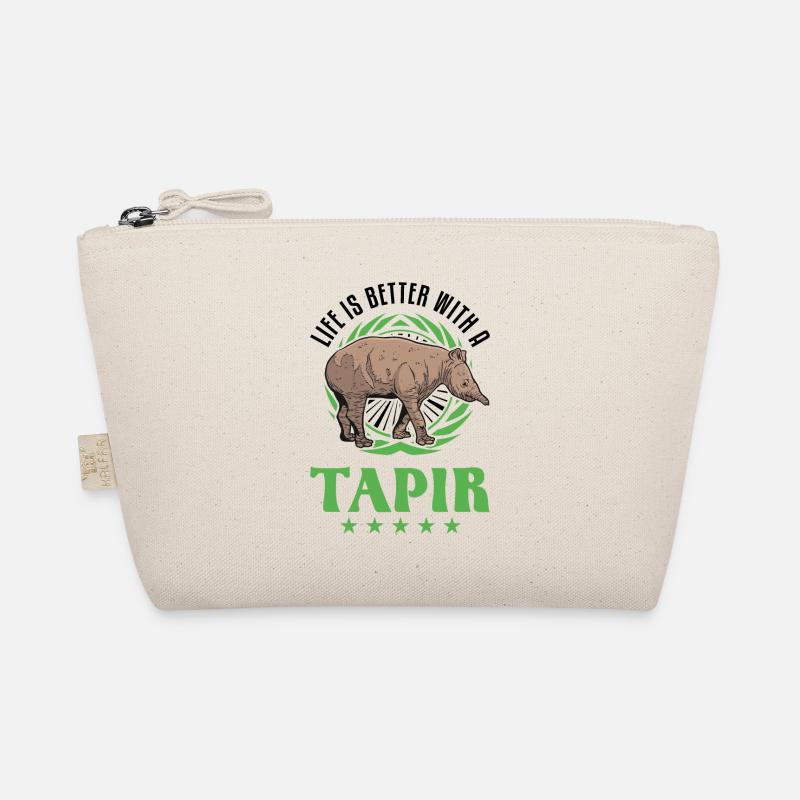 Life is better with a Tapir Bio-Täschchen