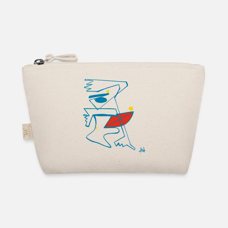 Drawing Line Art Illustration Mrs. Bunt Organic Pouch